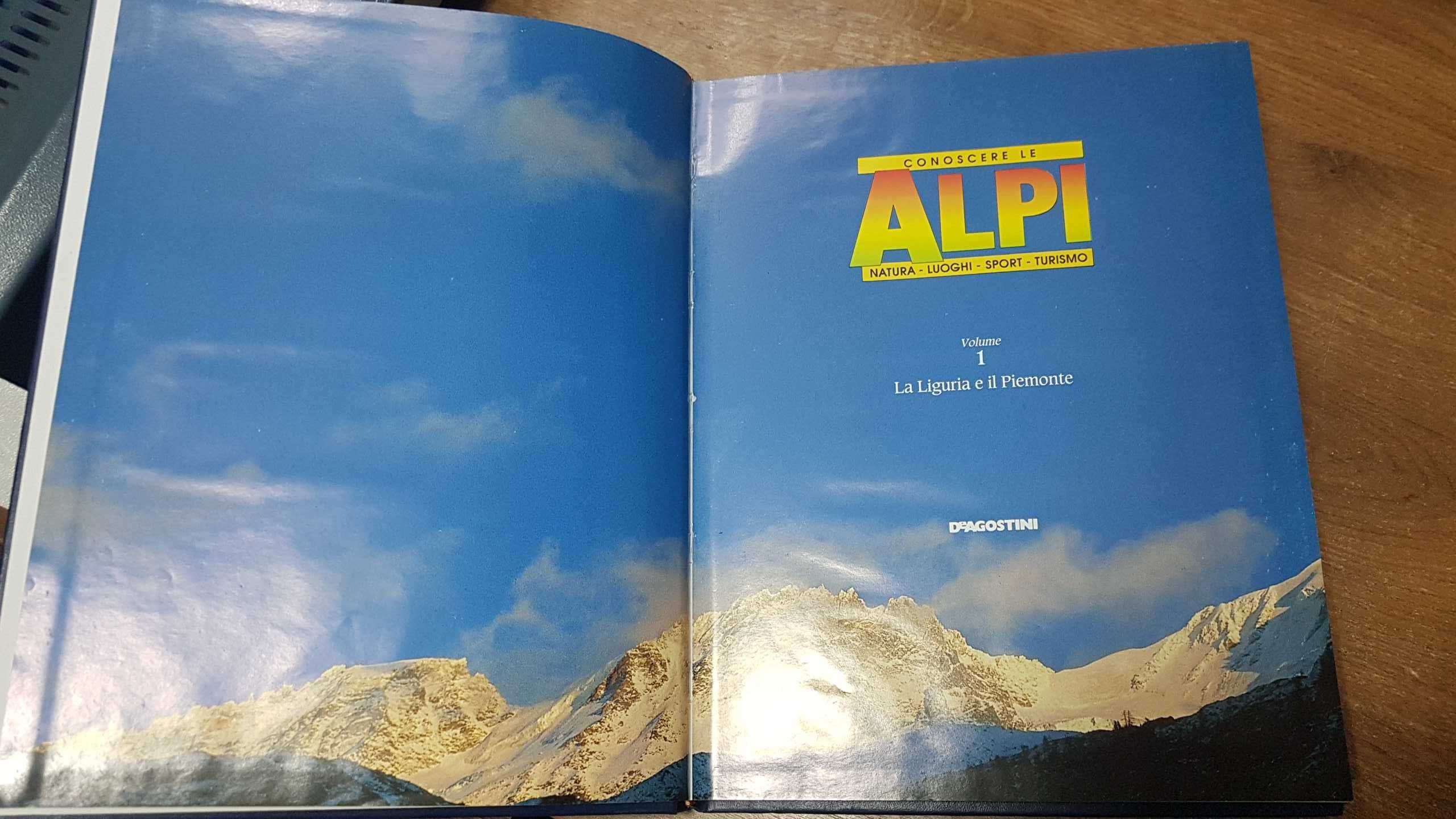 IL MONDO DELLE ALPI, vol. 1-6, in limba italiană,  1994, DE AGOSTINI