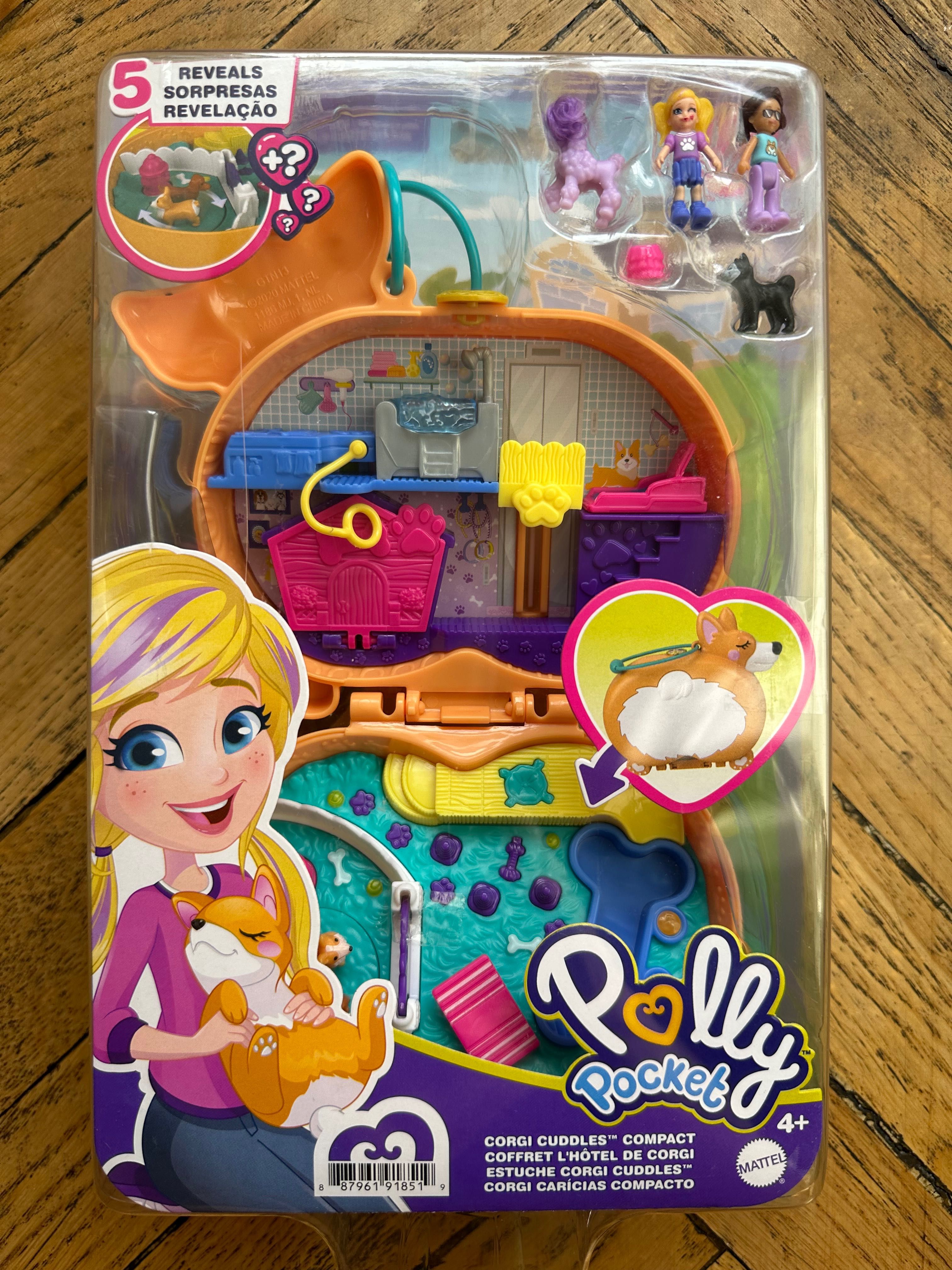 Игровой набор Полли Покет Корги. Polly Pocket Corgi.