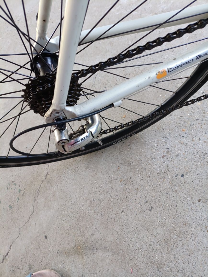 Bicicleta gravel ciclocross cursiera gazelle race marime 50