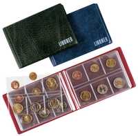 Lindner джобен албум за монети за 48 мон. до 36 мм