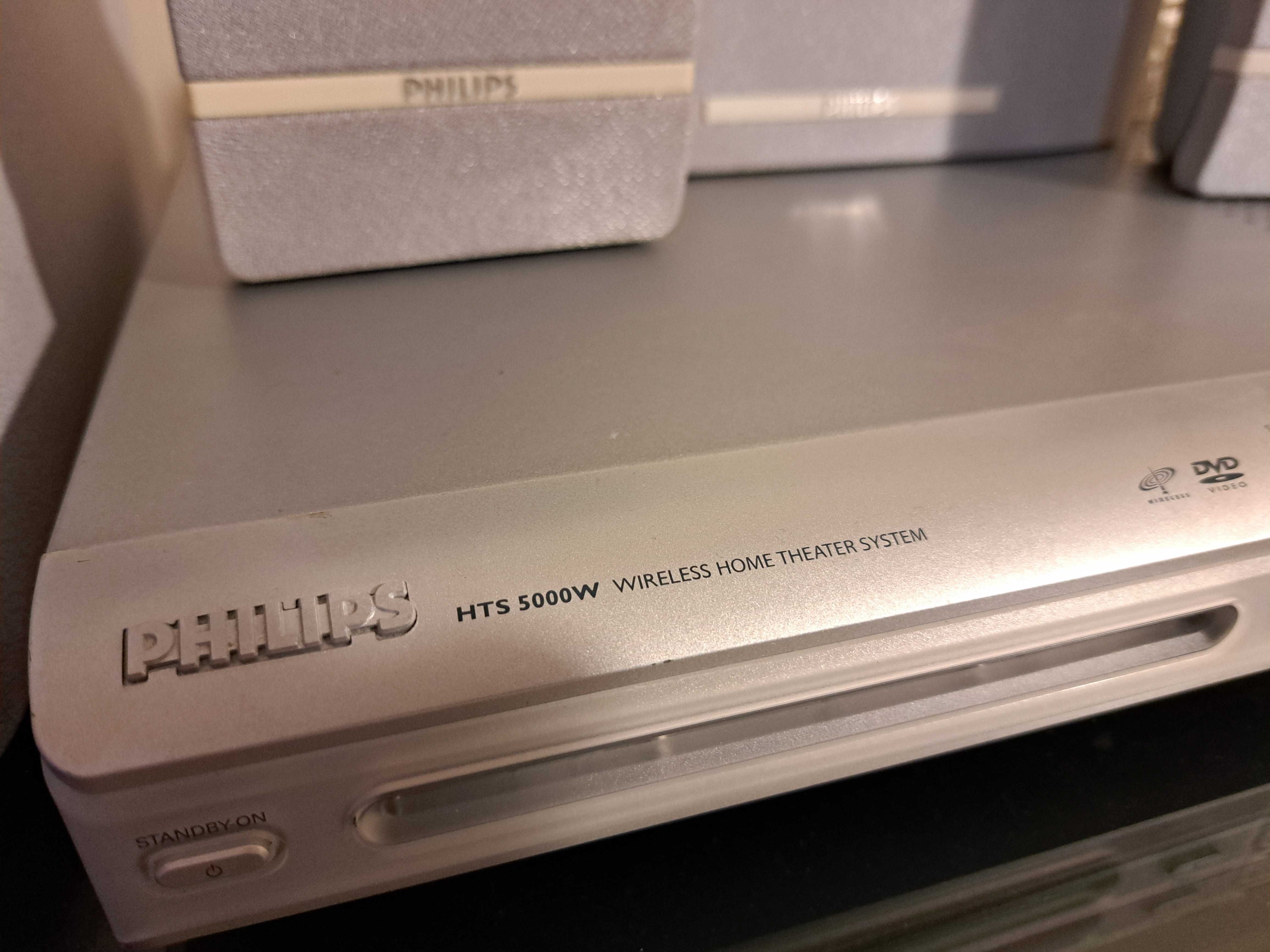 Homecinema Philips HTS-5000W, DVD si SACD player, 500w