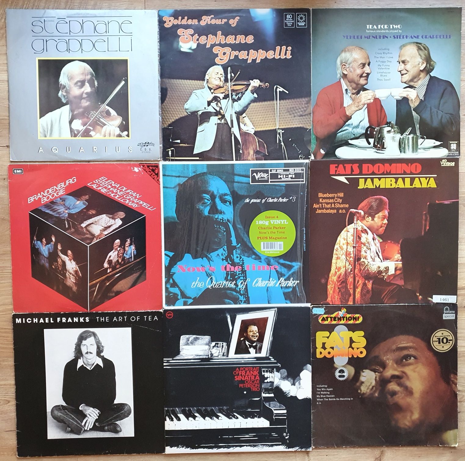 Disc vinil - vinyl Frank Sinatra Bing Crosby Count Basie Sidney Bechet