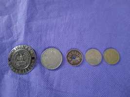 Bani vechi colectie de acum 120ani - LEI,Dolari