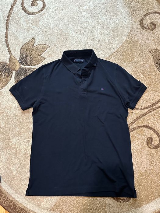 Тениска с яка Tommy Hilfiger