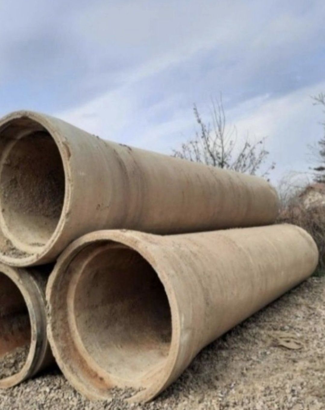 Vand tuburi din beton armat precomprimate