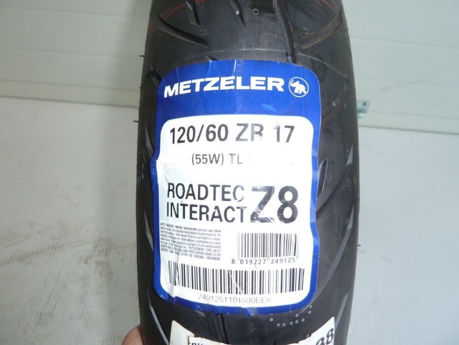 Мото гума 120/60-17 metzeler roadtec z8 interact 55w