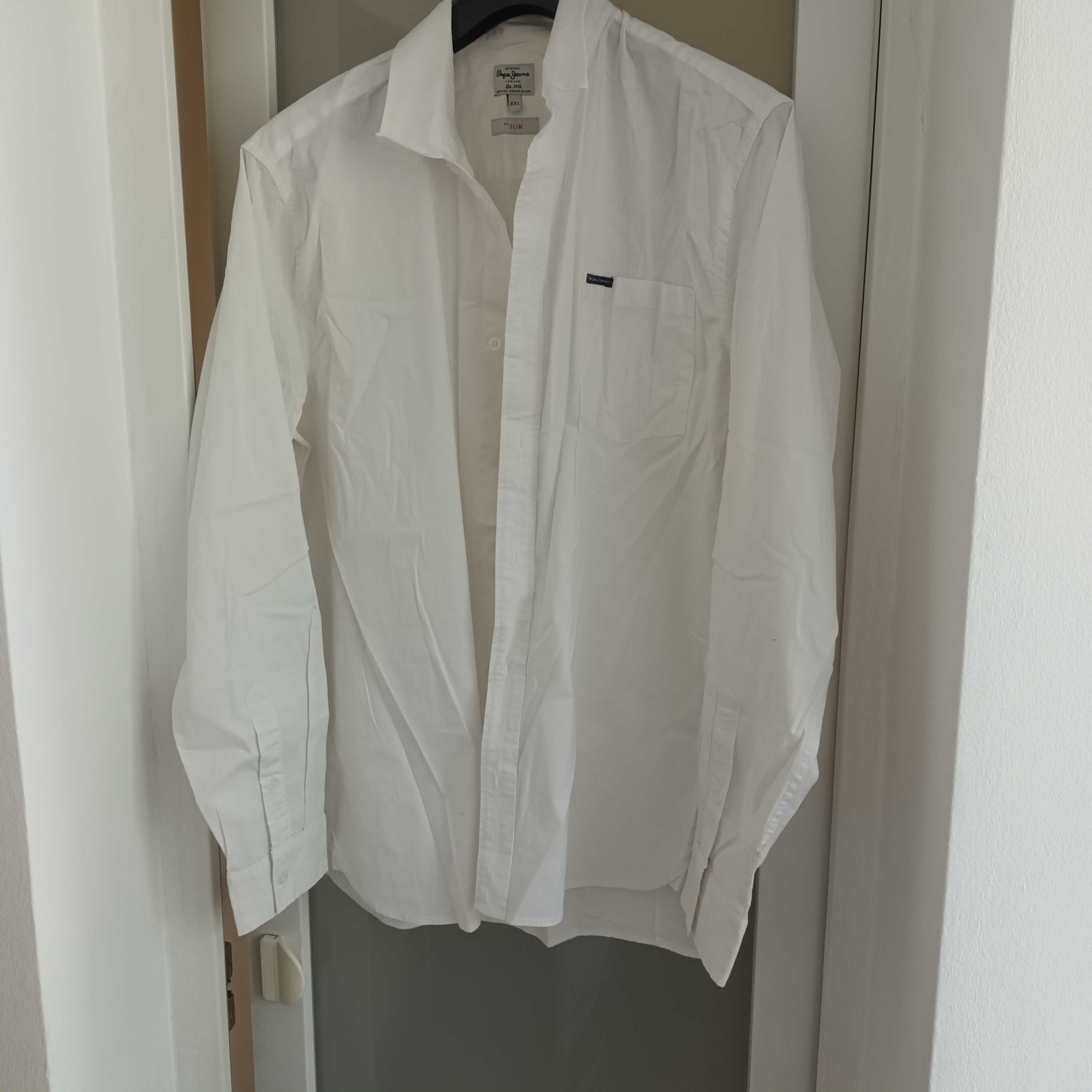 Vand 2 camasi pentru barbati, Pepe Jeans, marime XXL, Slim Fit