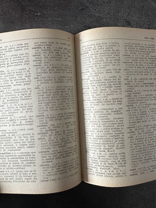 Dictionar sinonime neologisme explicativ