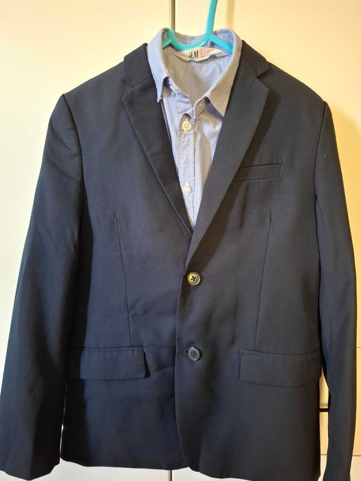 Детски костюм H&M р-р140, ско и панталон р-р 134