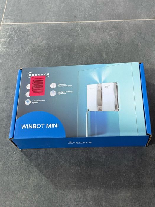 Aspirator de curatat geamuri WINBOT MINI Grey Ecovacs, tehnologie WIN-