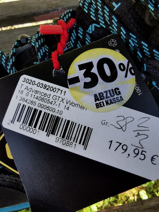 Ghete de munte noi Mammut Gtx 38,5, outdoor