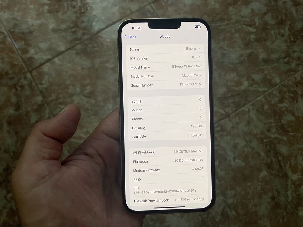 IPhone 13 Pro Max 128gb Перфектен