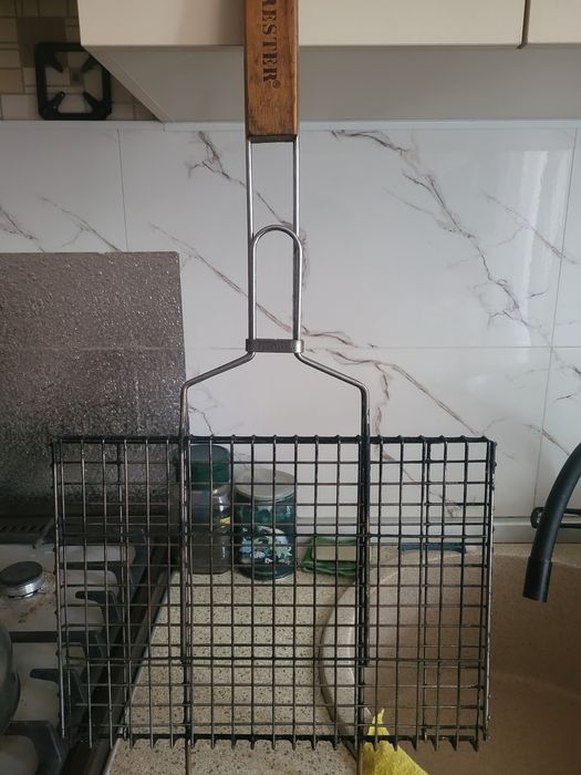 Мангал + барбекю, б/у.