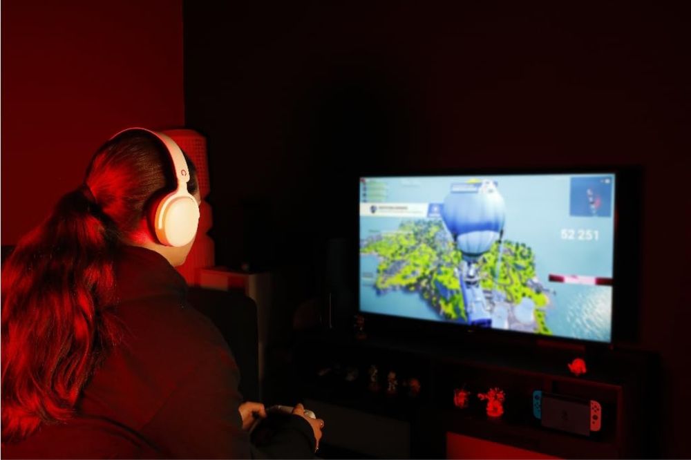 Căști de gaming circumaurale cu fir Konix pentru Nintendo Switch 2