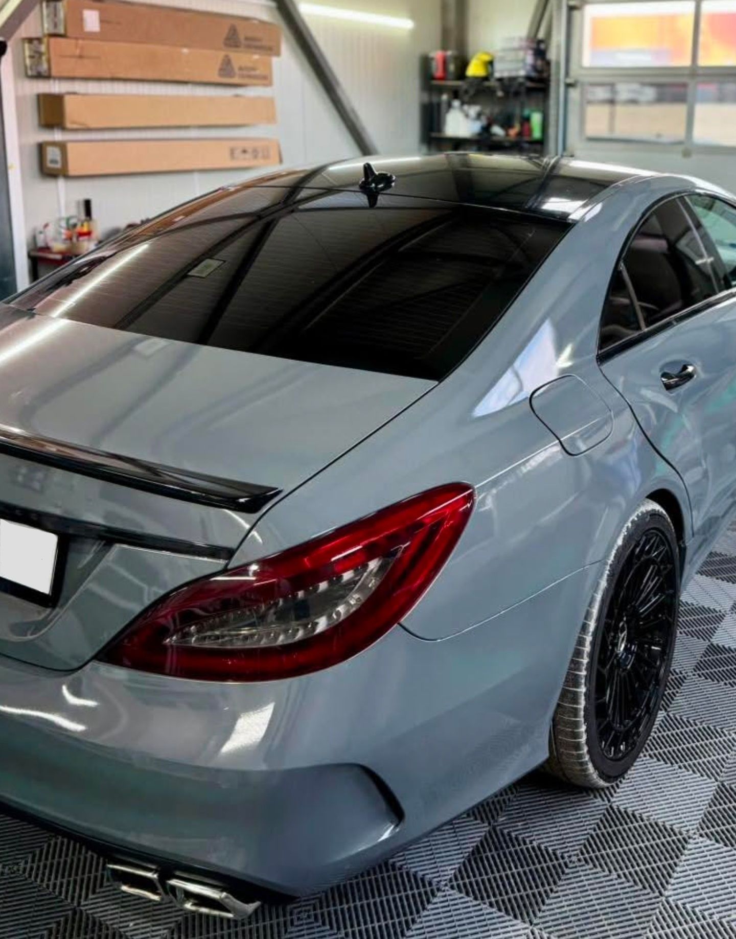 W218 пакет cls63 C218 предна броня задна накрайници дифузьор решетка