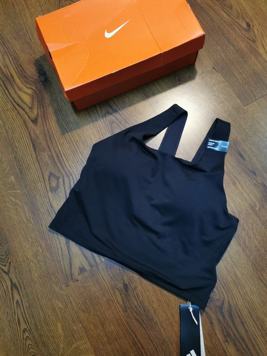 Sutien sport / top Adidas damă XL (A-B), negru, nou
