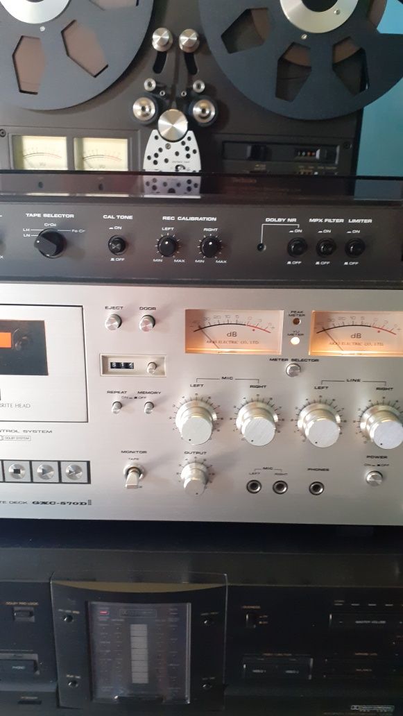 Akai GX 570D MKll casetofon deck sony teac revox pioneer