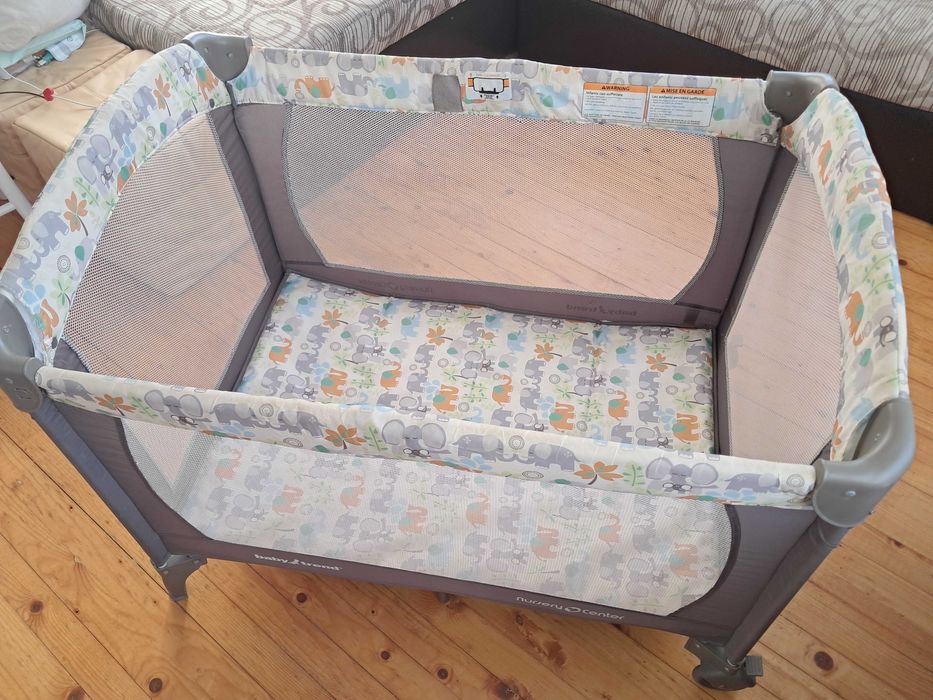 Сгъваема детска кошара