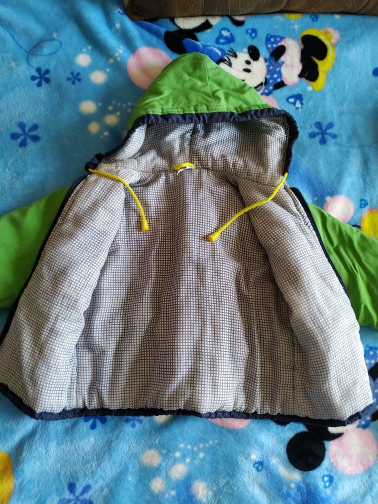Куртка в зиму на мальчика 2-3 года