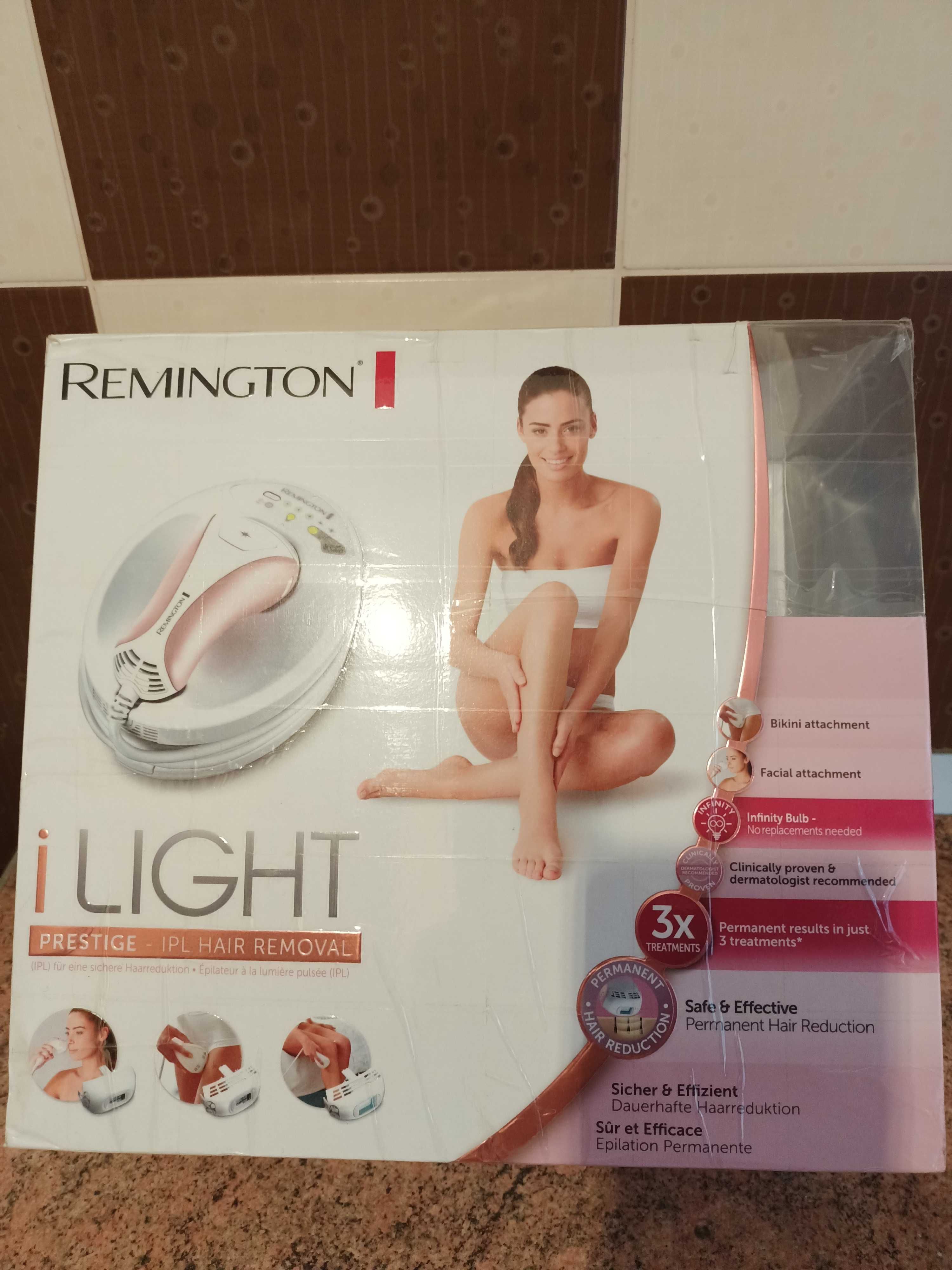 Epilator IPL Remington iLight PRESTIGE.