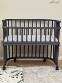 Странично легло BabyBay Maxi - цвят Grey