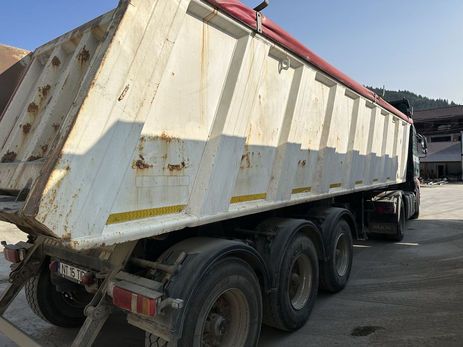 MAN TGA TGS - semiremorca basculabila