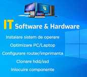 Instalare Windows - Office Configurare imprimante Service pc software