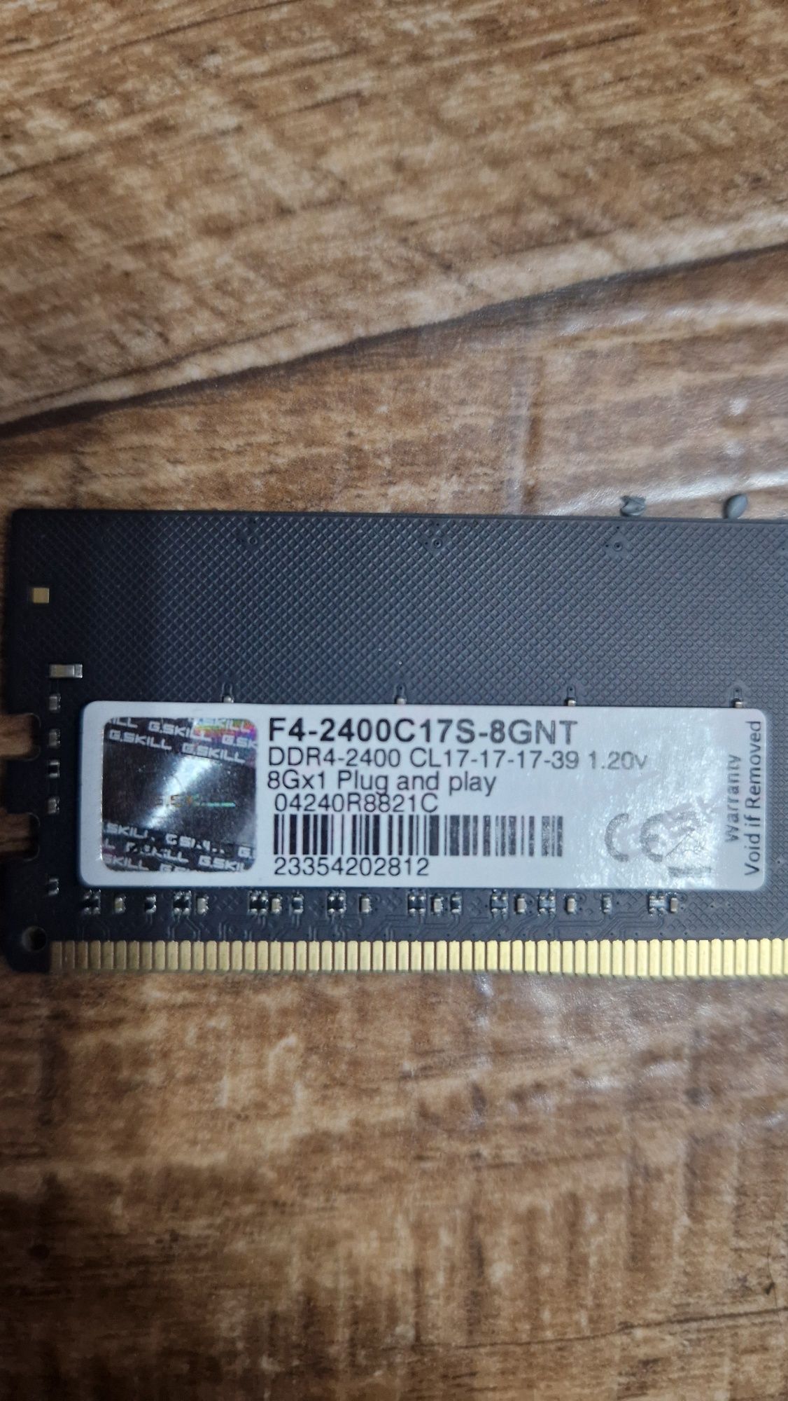 Продам ОЗУ 8 GB DDR4-2400