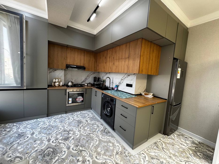 2 хонали Премиум хонадонимиз барча мебель ва техникалари билан