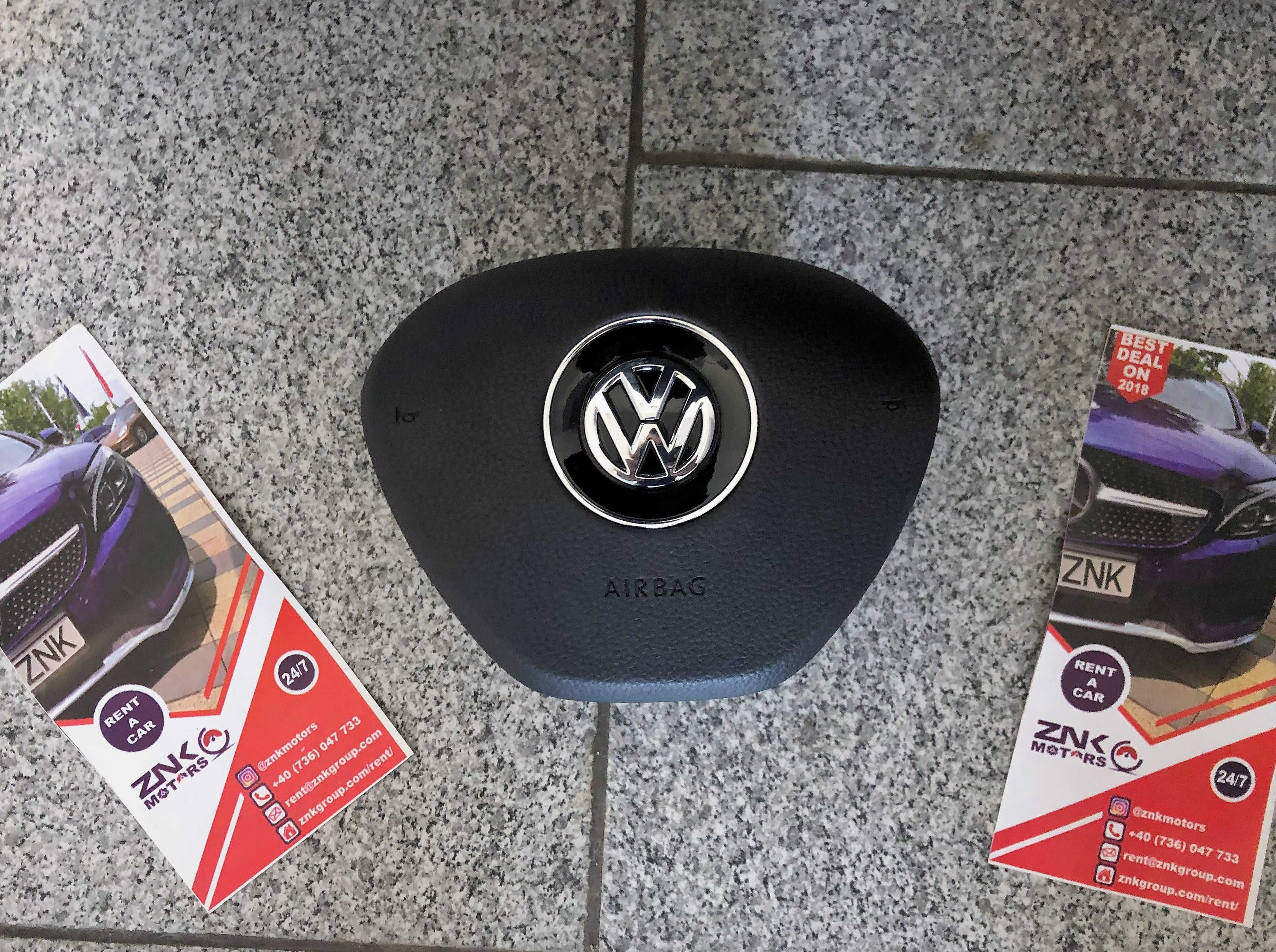 Volkswagen Passat kit airbag volan genunchi pasager plansa de bord