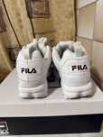Fila pantofi sport de piele ecologică cu talpă masivă cu striații disr