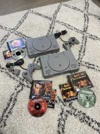 Playstation ps1 - perfect functional + jocuri si controller