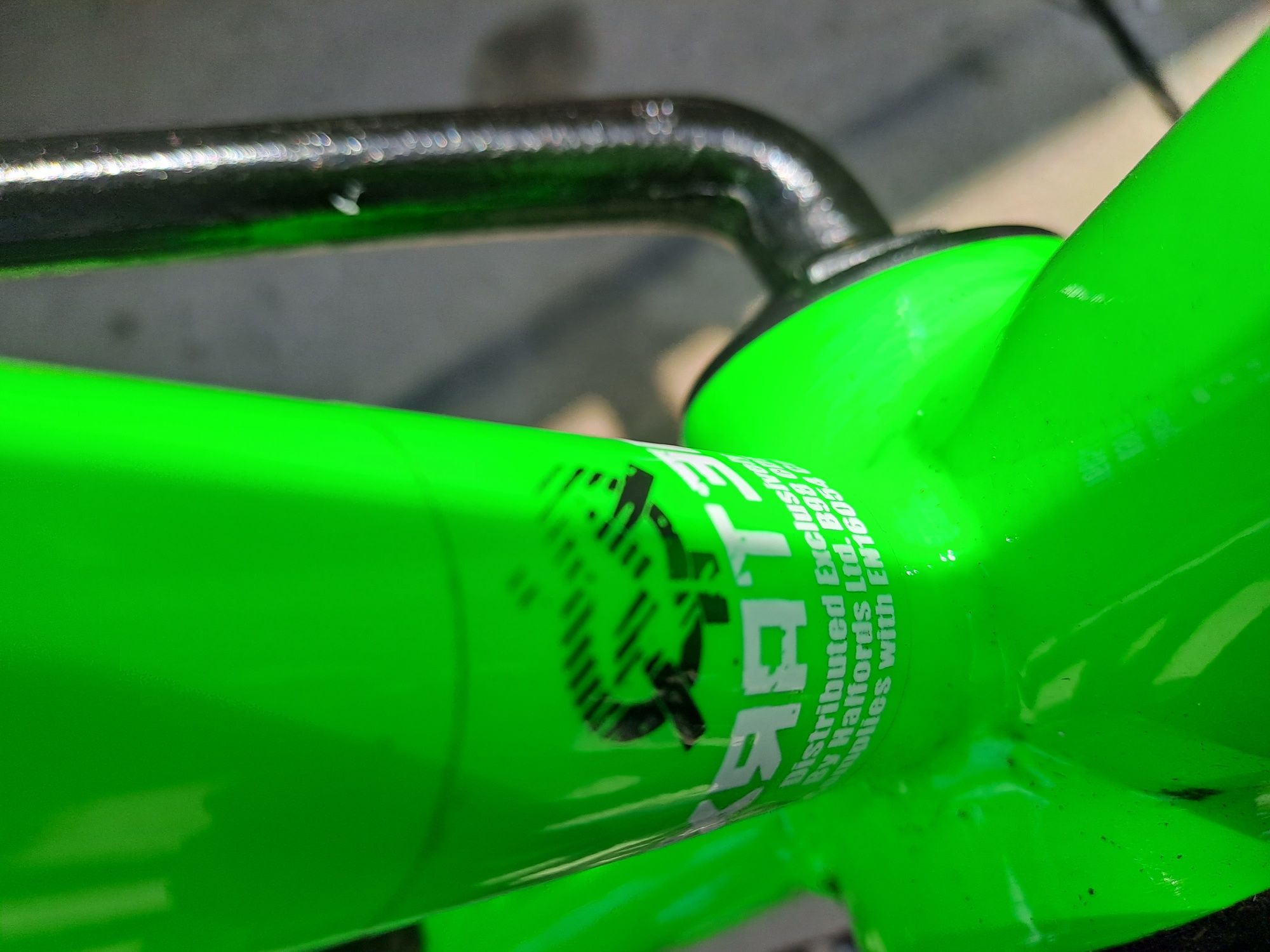Bicicleta BMx fat X Rated Neon 24
