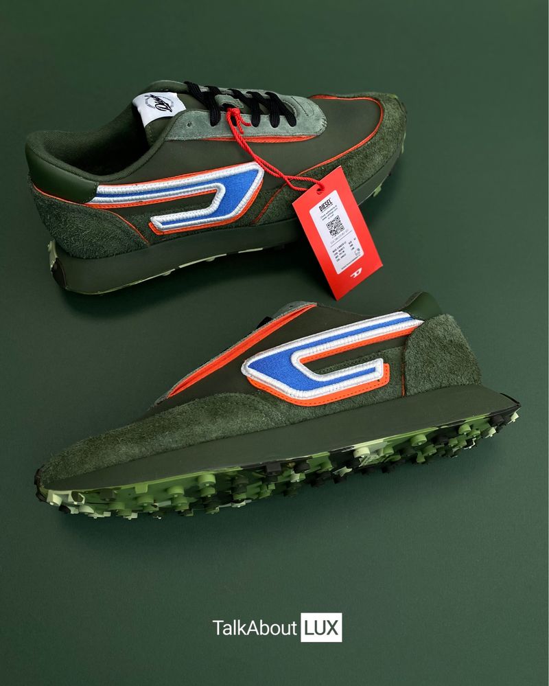 Мъжки спортни обувки Diesel S-racer Military Green