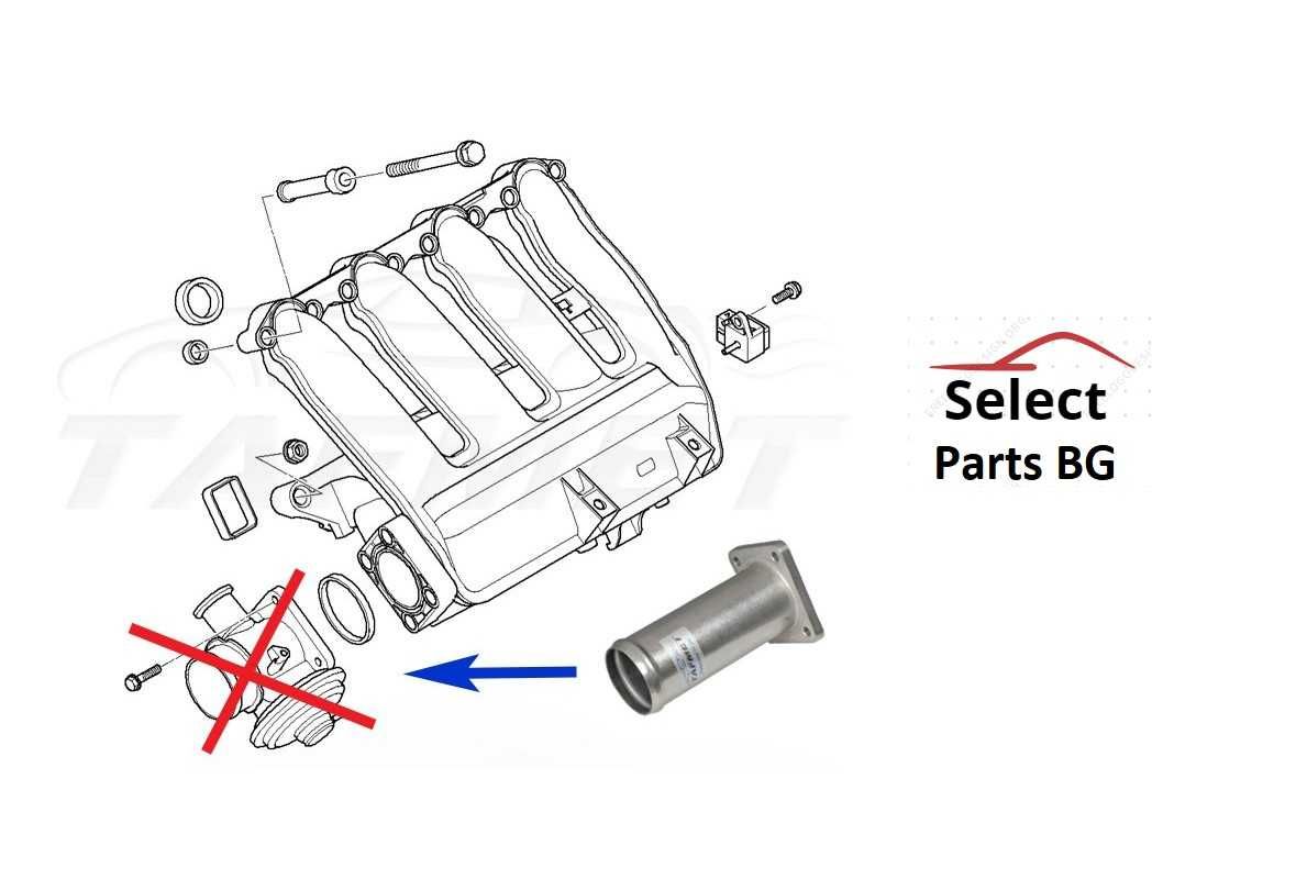 ЕГР EGR Delete Racepipe Race pipe BMW M57N/N2 M47N/N2 E87 E90 E83