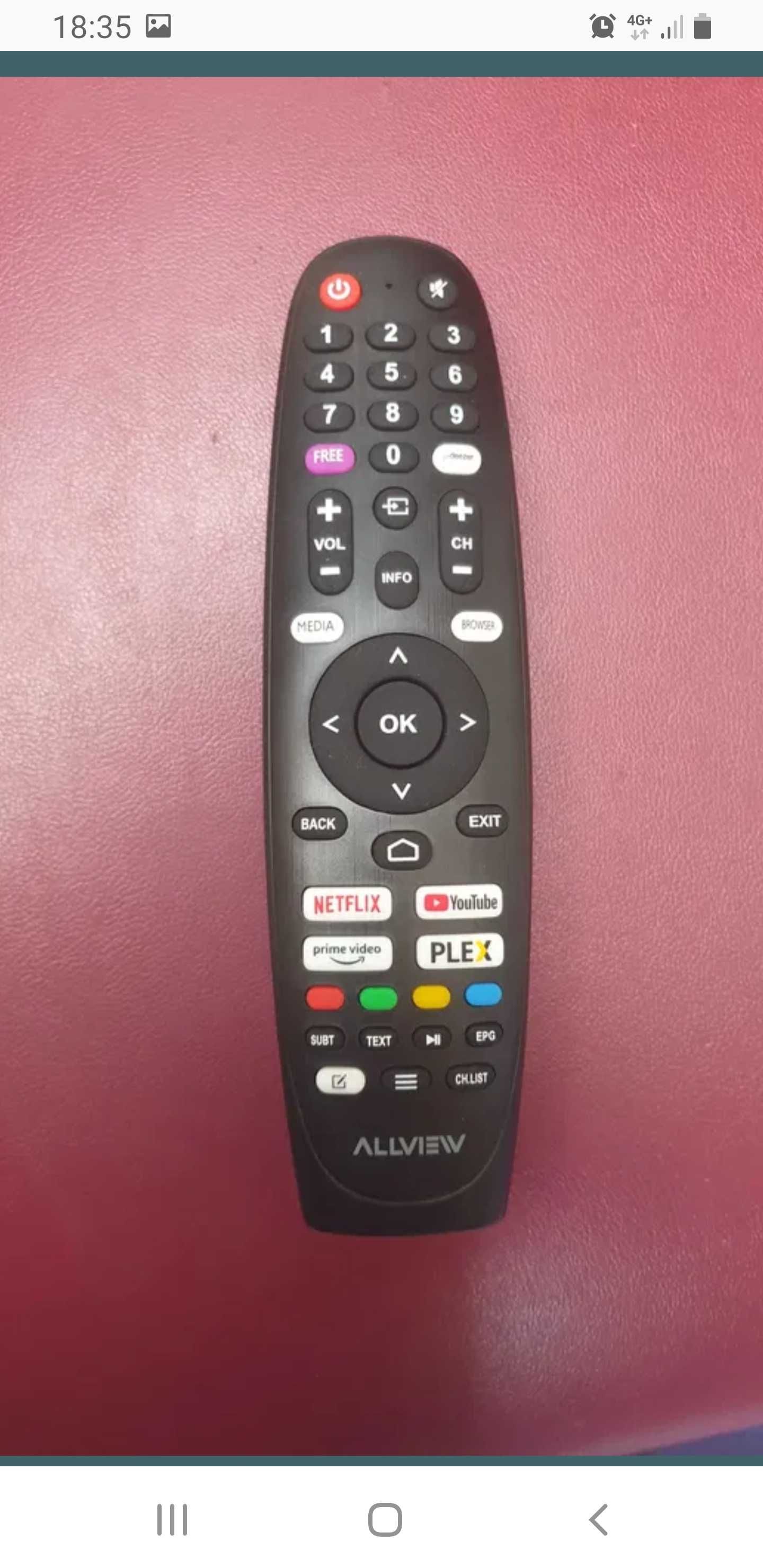 Telecomanda TV Allview originala, noua!