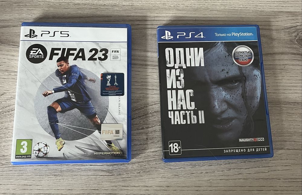 Обмен игр The last of us 2 и fufa23