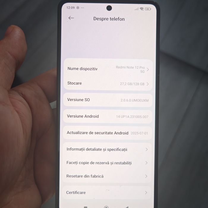 Xiaomi note 12 Pro5G