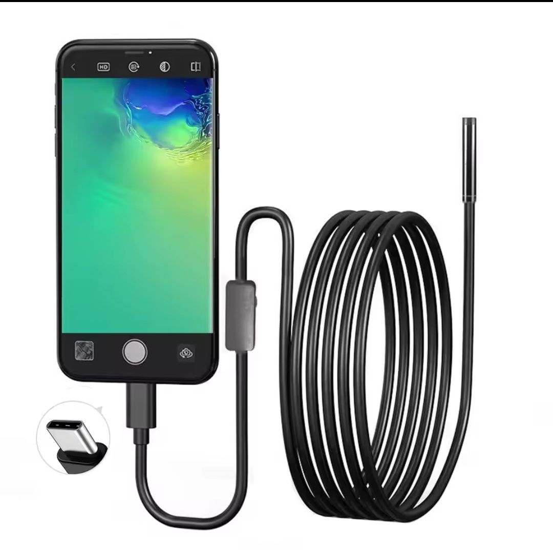 Camera inspectie Android si Windows, Camera Endoscopica 2m, Tip C