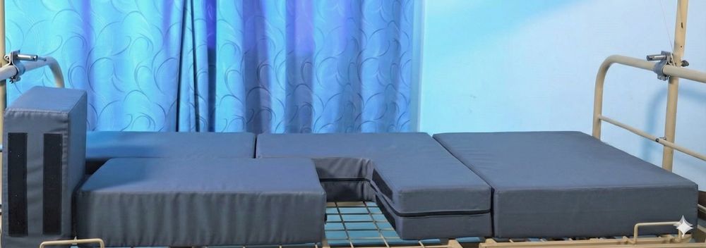 Складной ортопедический матрас с регулируемой нишей