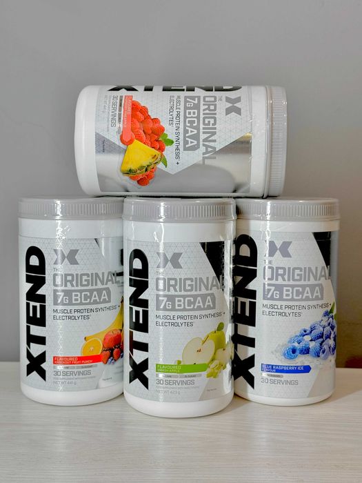 Scivation Xtend Original BCAA (smash apple, khnocout fruit punch)