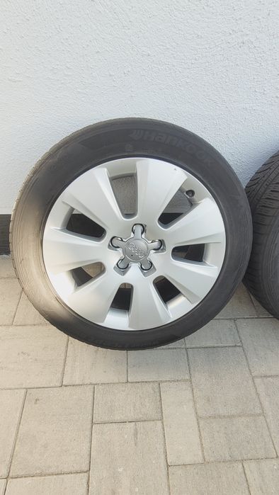 Jante plus cauciucuri de iarna audi R17