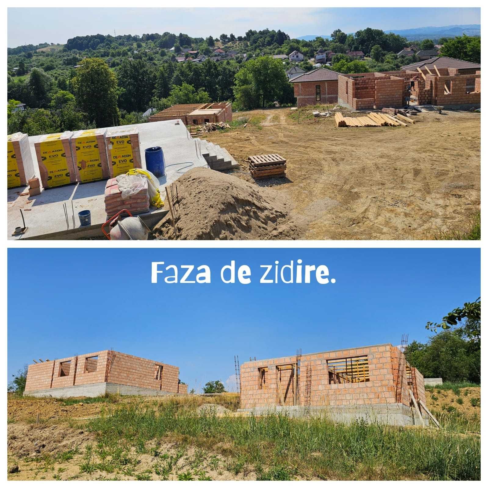 Case de vânzare LA ROȘU – Ocoliș, Groși: 2 pe un nivel & 1 cu etaj