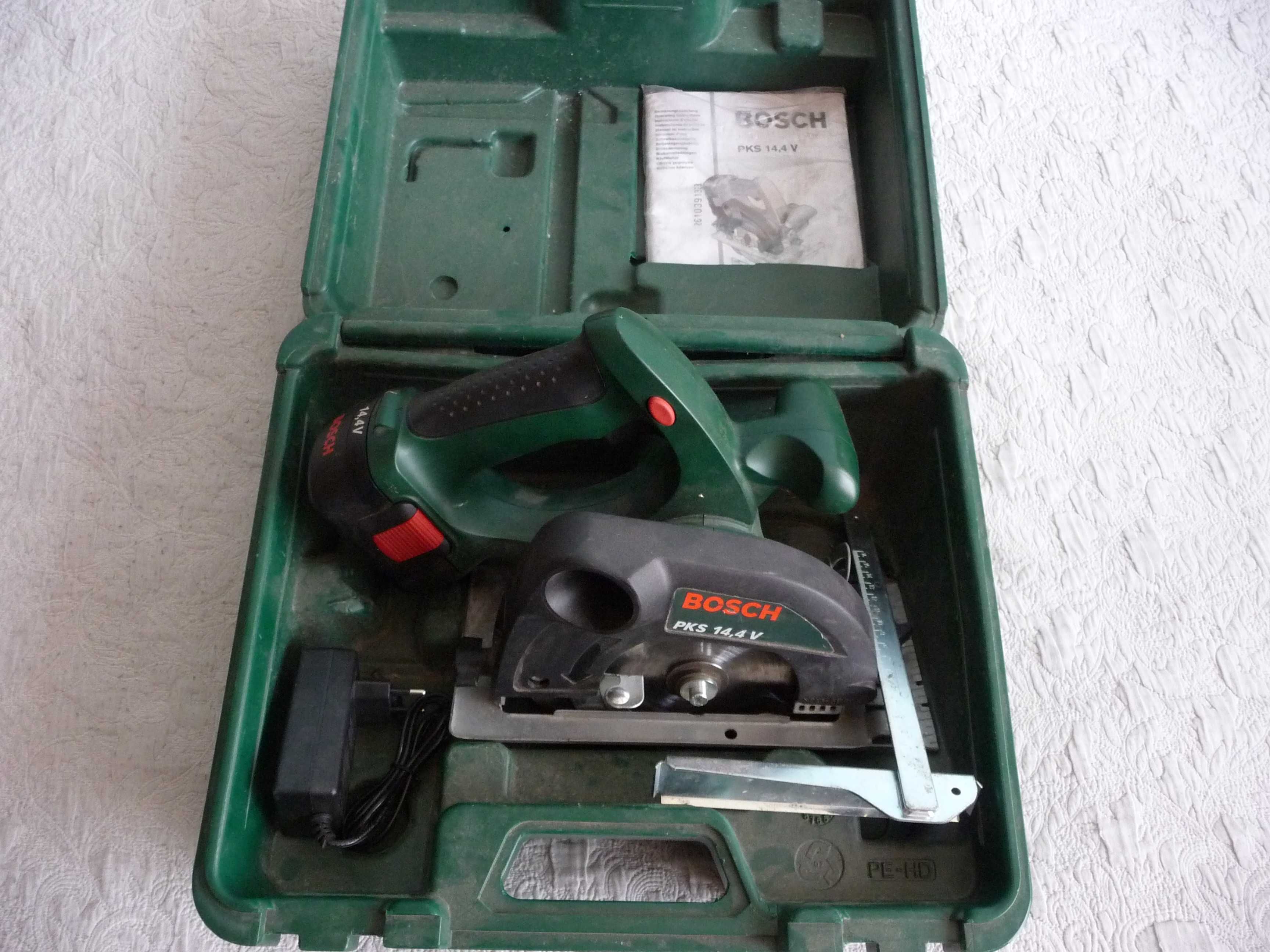 Акумулаторен ръчен циркуляр BOSCH PKS 14,4 V