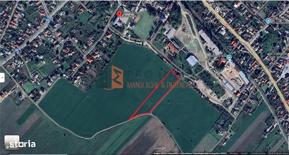 Teren intravilan zona Vernesti - COMISION 0 la cumparator !!!