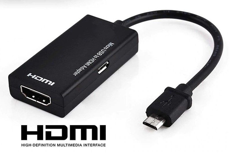 Переходник си Micro USB на HDMI, цифровой видео аудио конверте