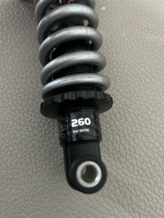 Amortizor bicicletă calitate superioară K260 cu arc elicoidal 130 mm