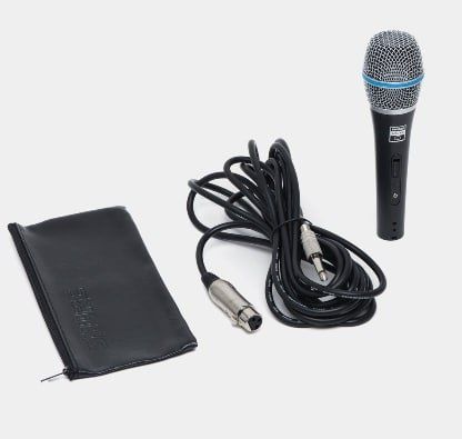 Kardioid kondensator mikrofoni Shure BETA 87C, portativ vokal uchun