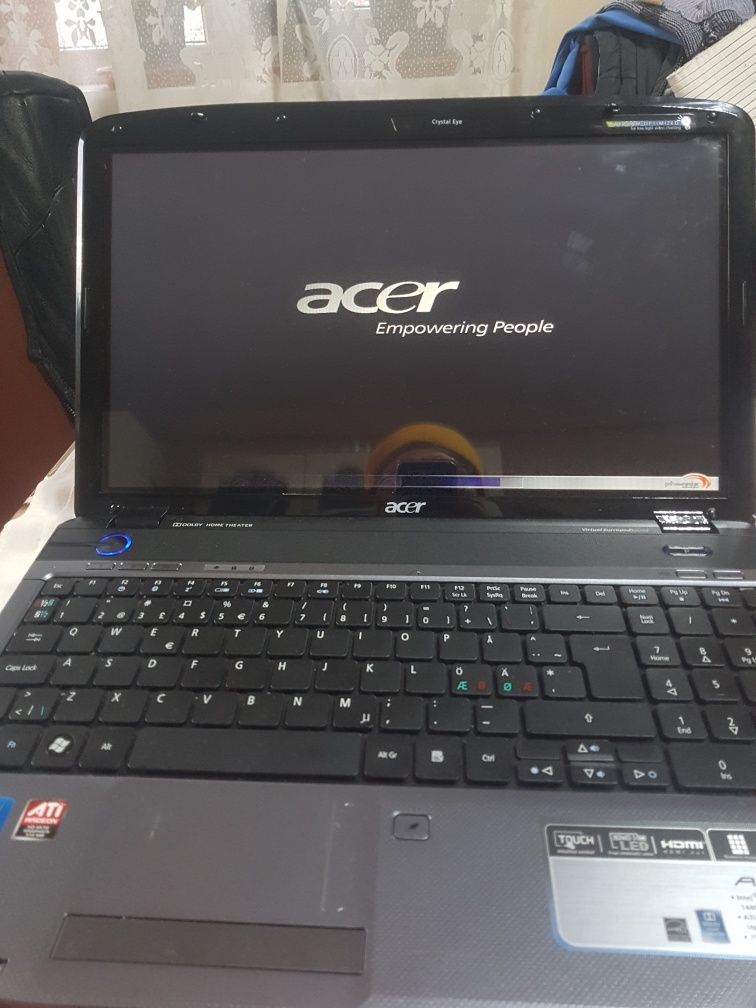 Leptop acer 5738 PZG TOUCH.