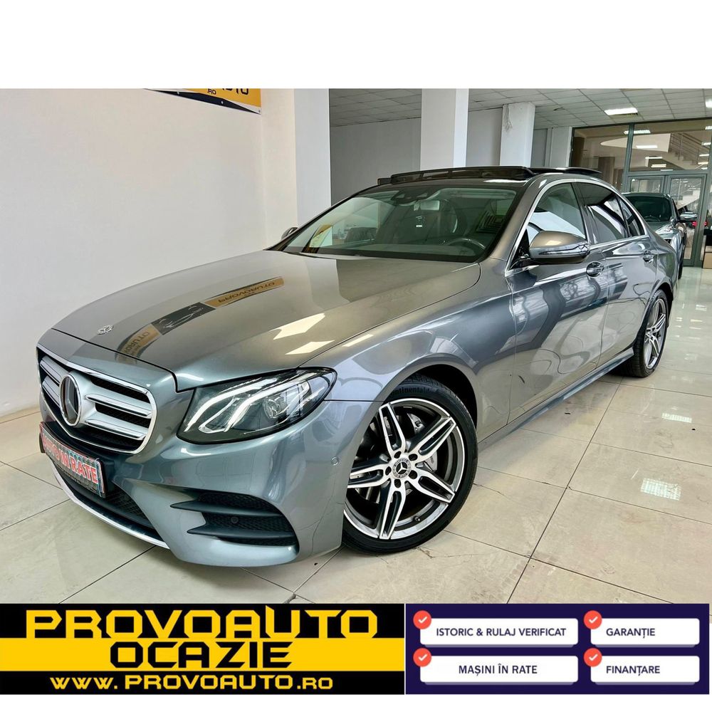 Mercedes E Classe 220D 2018-Pack Amg-Dublu Panoramic-Cash Sau Leasing